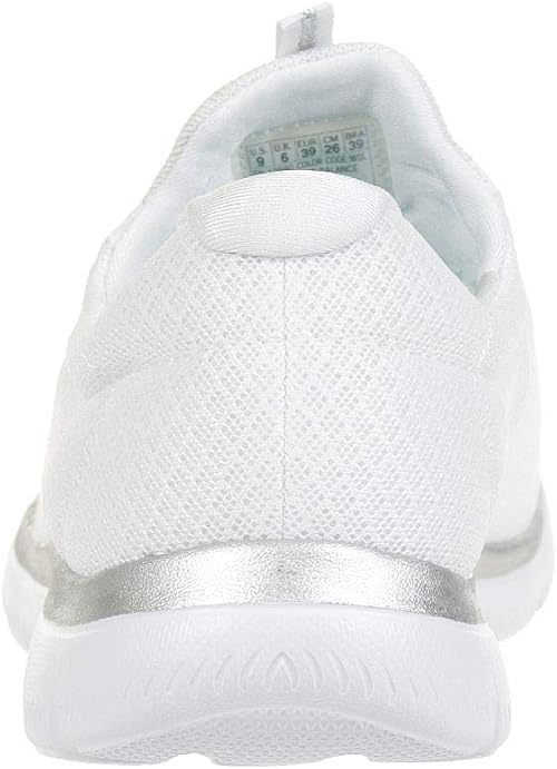 Skechers Summits Women's Trainer White Mesh/Silver Trim Size UK 6 EU 39