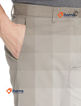 Amazon Essentials Men's Slim - Fit Wrinkle Resistant Trouser Taupe, Size 33W/32L