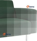 Martina Home Tunez Sofa Cover Green 32 X 17 42 Cm Chaise Longue Short Left Front