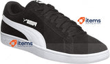 PUMA Unisex's Smash V2 Trainers Puma Smash Low-Top Black-Puma White-Puma Silver