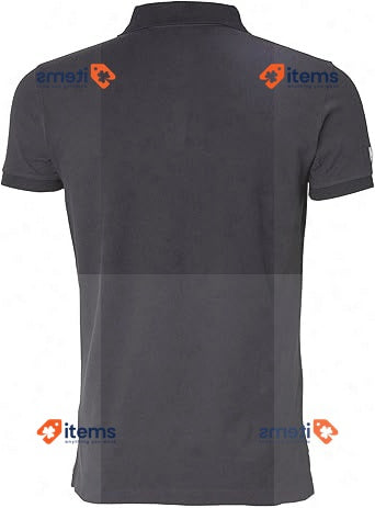 Helly Hansen Men s Crew Polo Shirt in Navy Blue, Size Large Men's