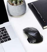 Amazon Basics Ergonomic Wireless Mouse Black