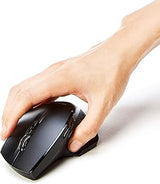 Amazon Basics Ergonomic Wireless Mouse Black