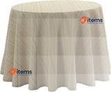 Martina Home Table Skirt Ecru Model Ribera Redonda De Tablecloths 90