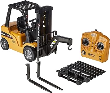 Amewi 22313 Forklift, 1:10, Metal Fork Lift, 2.4 GHz, Sound