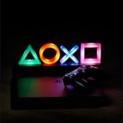 Paladone Playstation Icons Light with 3 Light Modes Multicolor