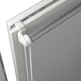 Deco Company Roller Blind-Thermal with Thermal Backing for Clamped on White