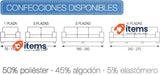 Martina Home Sofa Case 3 Seater Beige Tunisia Fabric Cm Slip Covers 220 cm 170