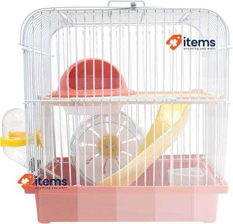 ICA HAM15 Straight – Play Garden Metal Cage, Large, Random Colours