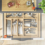 GTV - Underfloor Guides 1 Pair Drawer Slides with Soft Close System
