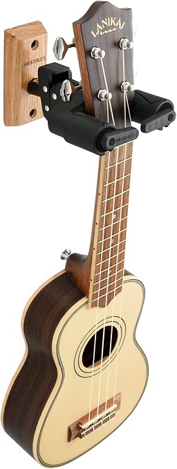 HERCULES Stands GSP38WB PLUS AGS Guitar Wall Hanger with Wood Base