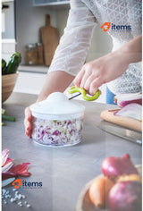 Tefal Manual Food Processor, Plastic, Green - Dark Citronnelle, 500 ml