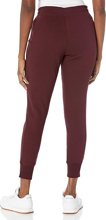 Amazon Essentials Women's Fleece Jogger Sweatpant Burgundy S