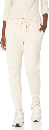 Amazon Essentials Women's Fleece Jogging Trouser Oatmeal Heather Large