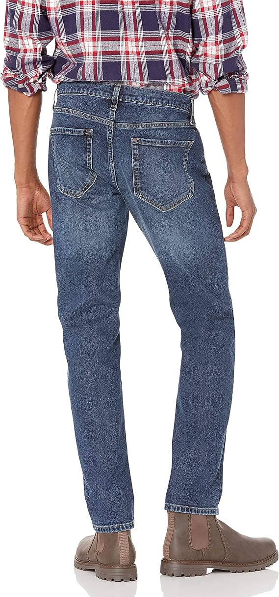 Amazon Essentials Men's Slim-Fit Jeans Medium Wash 38W / 30L