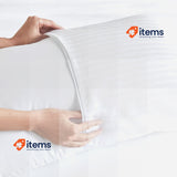 Pikolin Home Pack of 2 pillowcases 70 x 40 cm Cuti-Cotton Anti-Shrink Covers