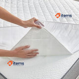 Pikolin Home Silktouch Mattress Protector Padded and Breathable 200 x 200cm