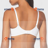 Triumph Women s Modern Soft+Cotton P Bra Hook & Eye White Size 40A(UK), 90A(EU)