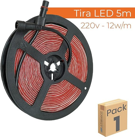 LED ATOMANT 5 Metres LED Strip 220V 60W.Cold White