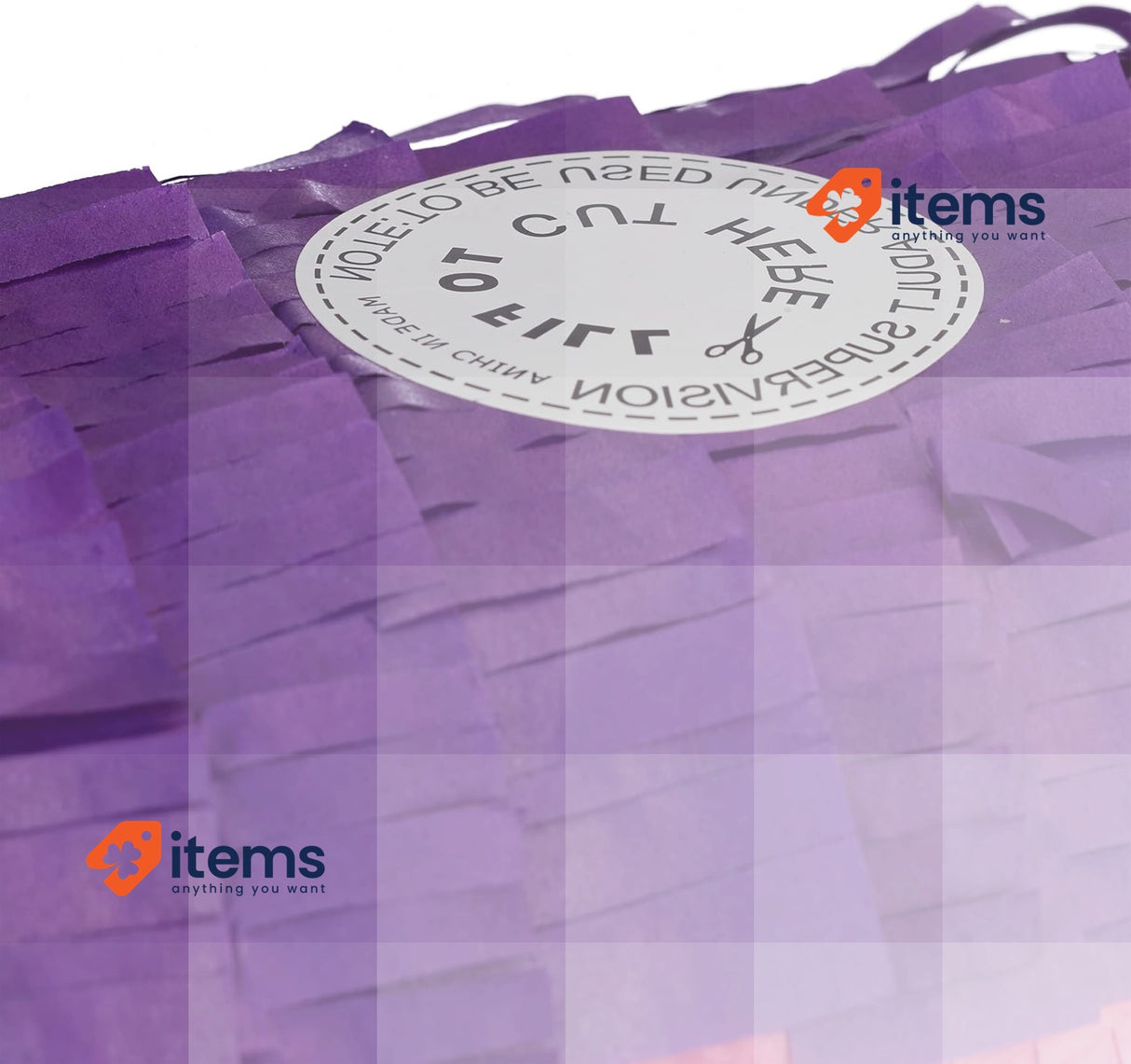 Relaxdays Hanging Donkey Pinata Multi 55 X 40 13 Cm Children Girls Boys Hxwxd