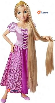 Disney Tangled Princess Rapunzel 32" Playdate Doll Multicoloured One Size