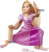 Disney Tangled Princess Rapunzel 32" Playdate Doll Multicoloured One Size