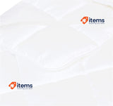 Amazon Basics Soft Mattress Protector, 160 x 200 x 30 cm, White Filling Straps