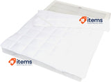 Amazon Basics Soft Mattress Protector, 160 x 200 x 30 cm, White Filling Straps
