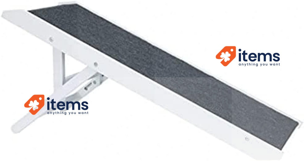 Trixie Dog Ramp - Non-Slip, Adjustable Height White Trixie furniture 36 × 90 cm