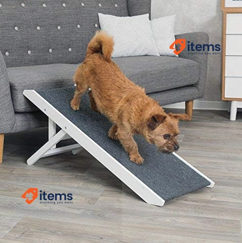 Trixie Dog Ramp - Non-Slip, Adjustable Height White Trixie furniture 36 × 90 cm