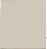 Blindecor Ara Plain Translucent Roller Blind, Light Brown, 160x250 cm