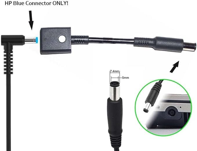 helpers lab AC Power Cord Charger Laptop Adapter Tip Connector Converter