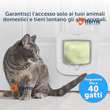 PetSafe, Microchip Activated Cat Flap, Exclusive Entry, Easy Install White