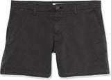 Amazon Essential Men's Slim-Fit 5" Stretch Chino Short Black, Size 33W/28L