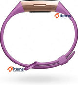Fitbit Charge 3 Advanced Fitness Tracker with Heart Rate, Swim Tracking Purple