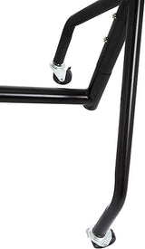 Amazon Basics Clothes Rail Garment Rail, 1.82 x 1.52 m, Black