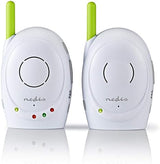 Nedis Audio Baby Monitor Wireless Phones with Intercom Set of 2 Green/White