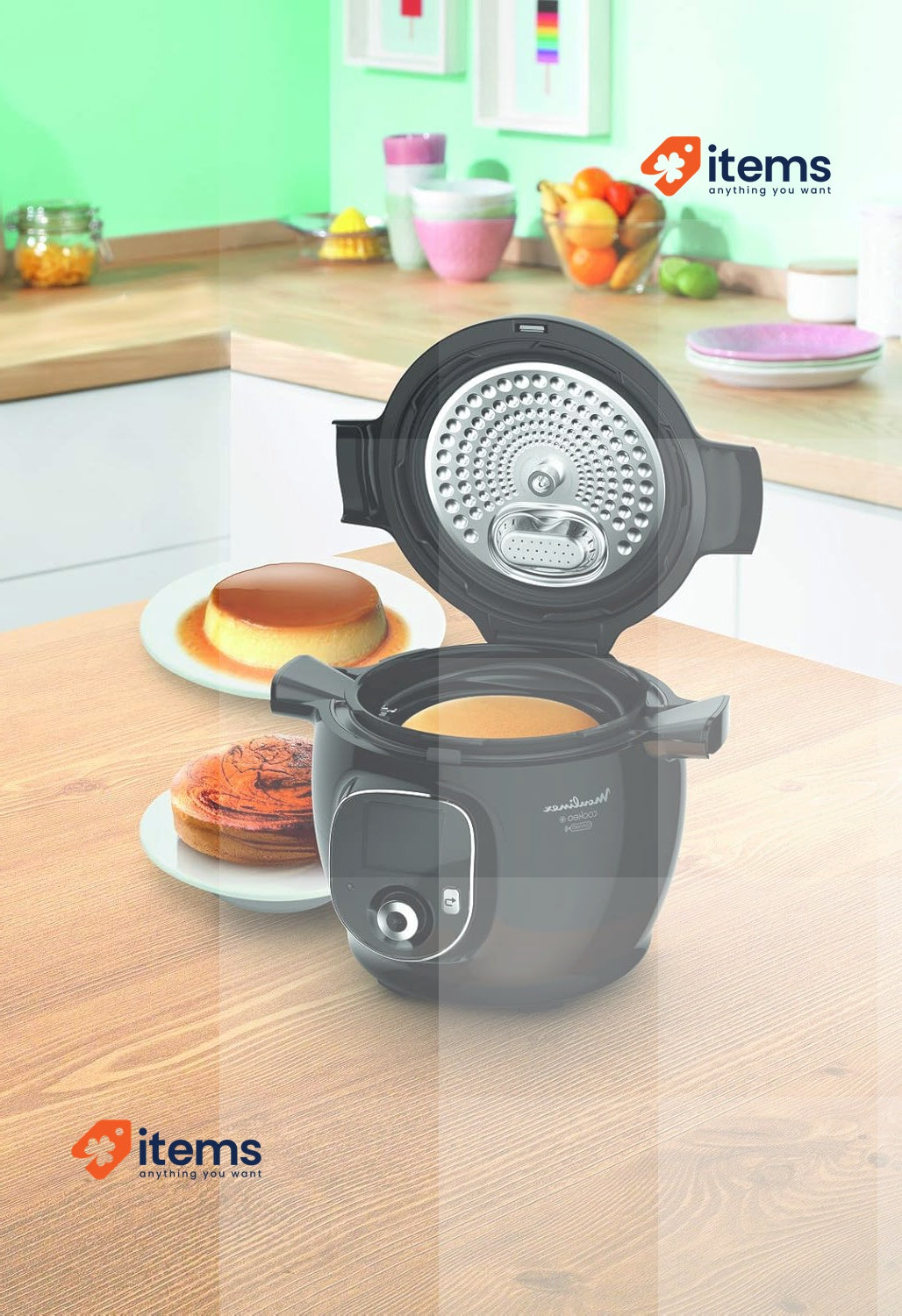 Moulinex Cookeo CE704110 Smart Multi Cooker XA609001, Black <p>Silicone handle