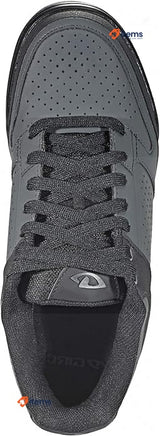 Giro Riddance Men Mid Mountain Biking Leather Shoes Dark Shadow Black Large Berm