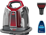 BISSELL SpotClean ProHeat | Lavatappeti | Vacuum cleaner for Macchie Black/Red