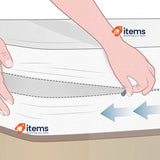 Pikolin Home - Anti-Mite Knitted Mattress Cover - Protector - Breathable 200 cm