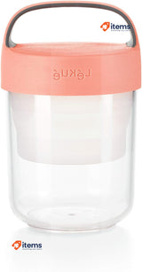 Lékué Airtight Container for Transporting Food Breakfast Lunch Snacks 400 ml