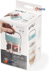 Lékué Airtight Container for Transporting Food Breakfast Lunch Snacks 400 ml