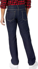 Amazon Essentials Men's Straight Leg Bootcut Jean Blue 38W/32L