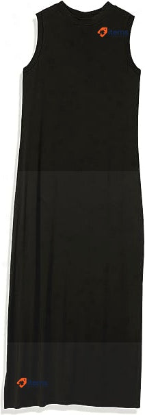 Amazon Essentials Women s Jersey Sleeveless Dress in Black, Size Large Women's
