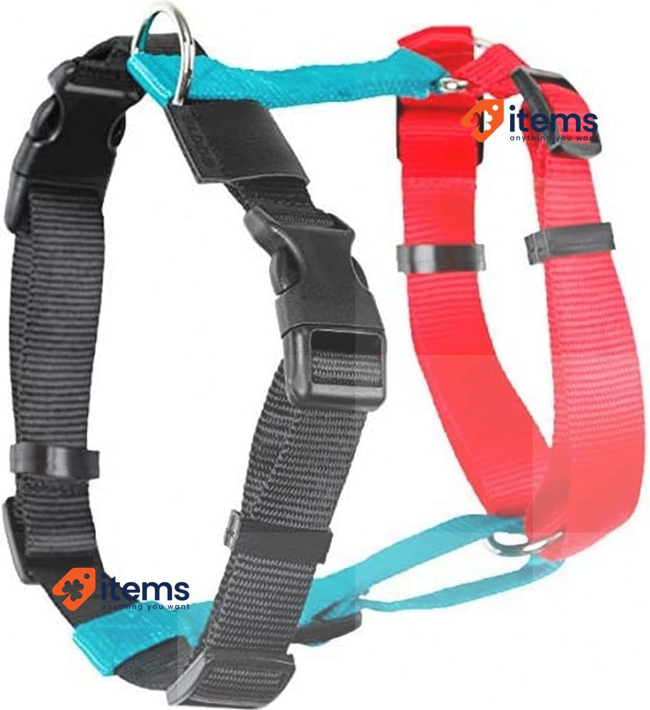 arppe 196002540180 Nylon Harness Colour Block Adjustable with Clip