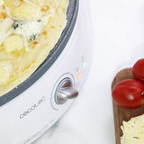 Cecotec Crepera Fun CrepeStone Twin. 1200 w of Power and Non-Stick White