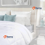 Utopia Bedding Lightweight 4.5 Tog Duvet King with Corner Tabs 220x240 cm White
