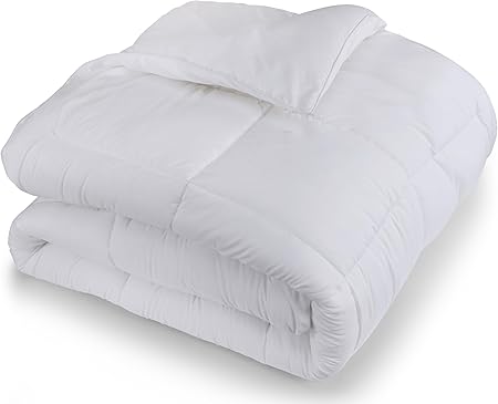 Utopia Bedding Lightweight 4.5 Tog Duvet King with Corner Tabs 220x240 cm White