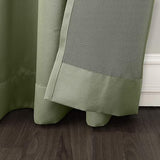 Sun Zero 53408 Becca Energy Efficient Grommet Curtain Panel 40 x 84 Sage Green